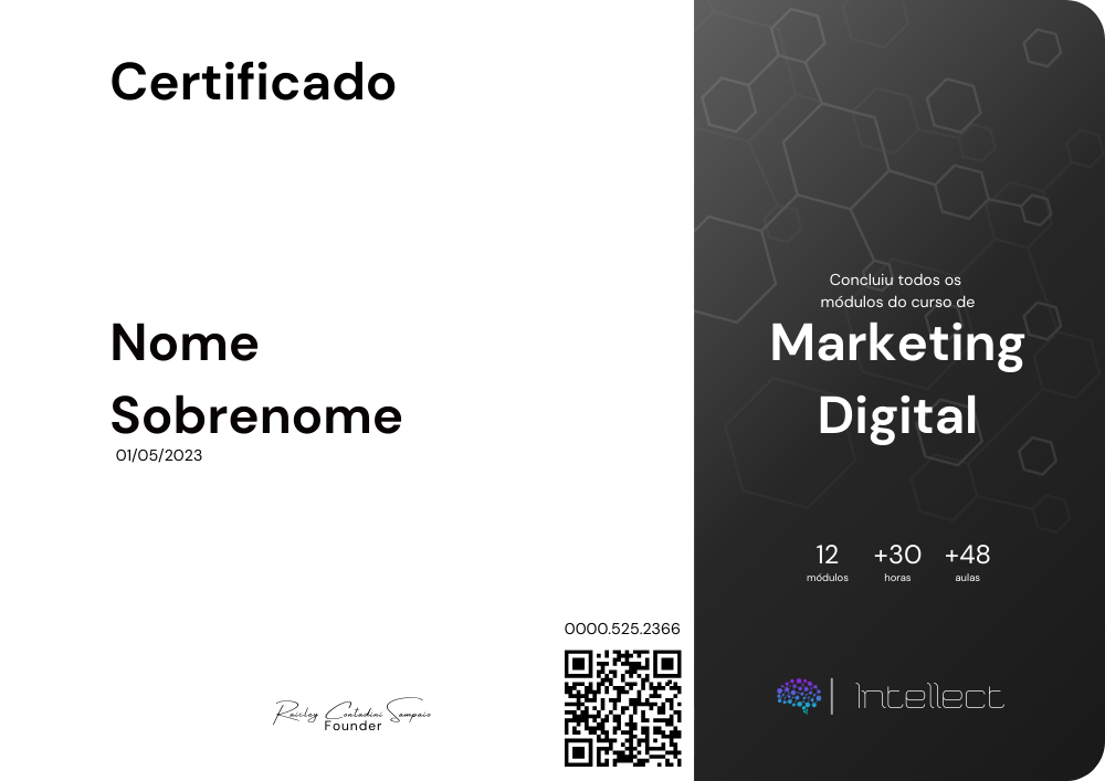 Certificado Marketing Digital